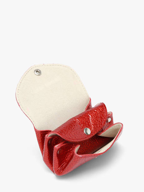 Leather Gustave Star Coin Purse Paul marius Red star GUSTASTA other view 1