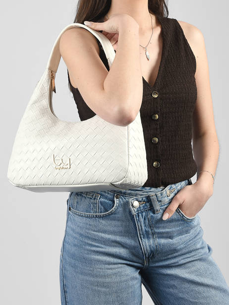 Shoulder Bag Desire By byblos White desire BS95B07 other view 1