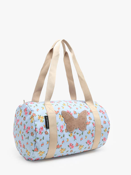 Kids Travel Bag Caramel et cie Blue family FA other view 1