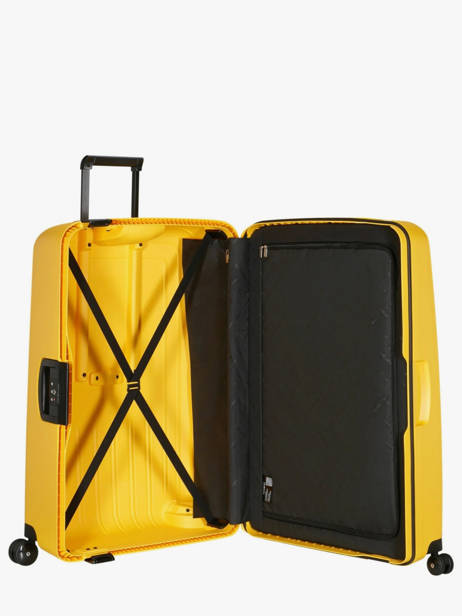 Hardside Luggage S'cure Samsonite Yellow s'cure 10U004 other view 3