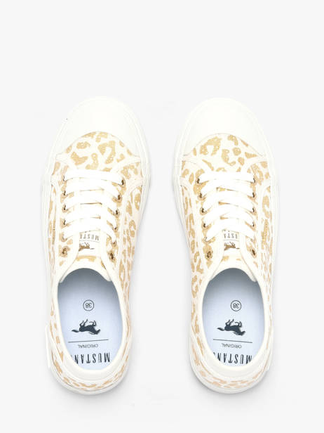 Sneakers Mustang White women M0232009 other view 3