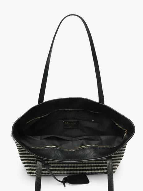 Shoulder Bag Raphia Milano Black raphia RA260201 other view 2