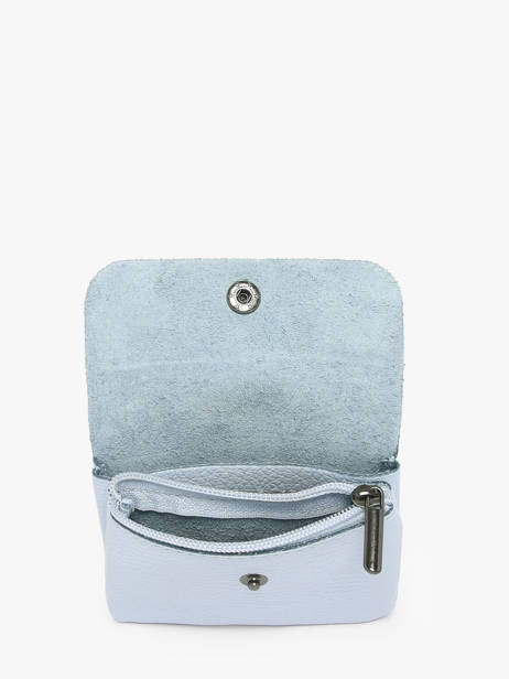 Coin Purse Caviar Leather Milano Blue caviar CA23092 other view 1