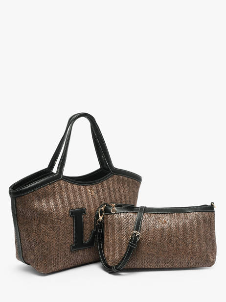 Handbag Identite Lulu castagnette Brown identite ADIL other view 2