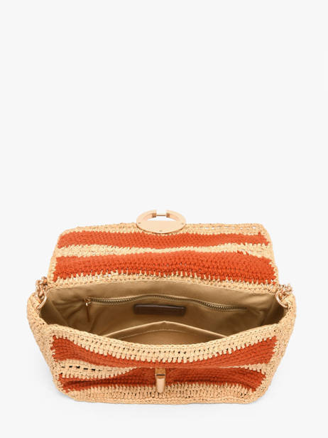 Crossbody Bag Moon Raphia Raphia Vanessa bruno Red moon raphia 23V40533 other view 3