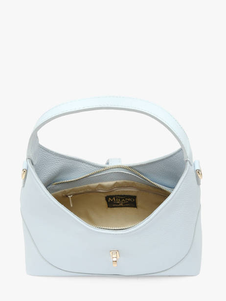 Crossbody Bag Caviar Leather Milano Blue caviar CA26022 other view 3