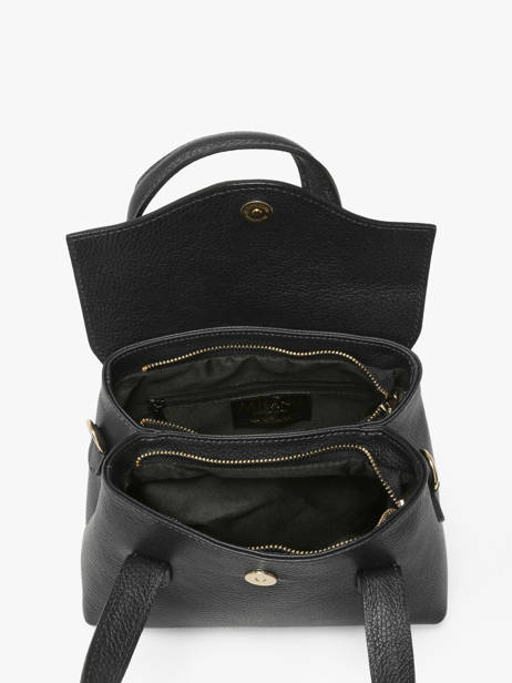 Sac à Main Caviar Cuir Milano Noir caviar CA26021 vue secondaire 3