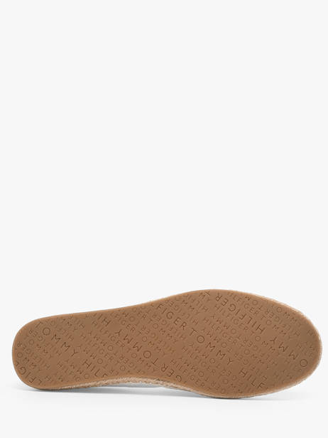 Espadrilles In Leather Tommy hilfiger White accessoires 9240YBL other view 4