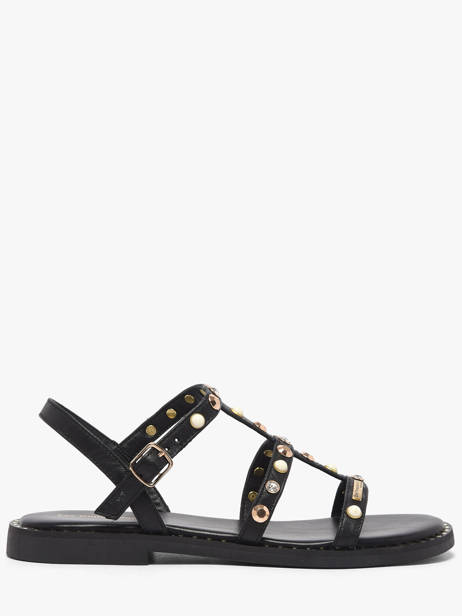 Sandals In Leather Les tropeziennes Black accessoires CORLYLOW