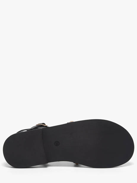 Sandals In Leather Les tropeziennes Black accessoires CORLYLOW other view 4