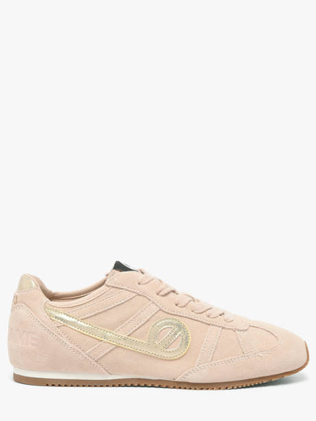 Sneakers In Leather No name Pink accessoires EREZ04LB