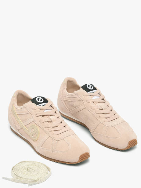 Sneakers In Leather No name Pink accessoires EREZ04LB other view 1