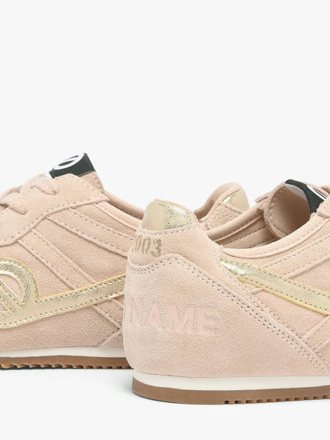 Sneakers In Leather No name Pink accessoires EREZ04LB other view 2