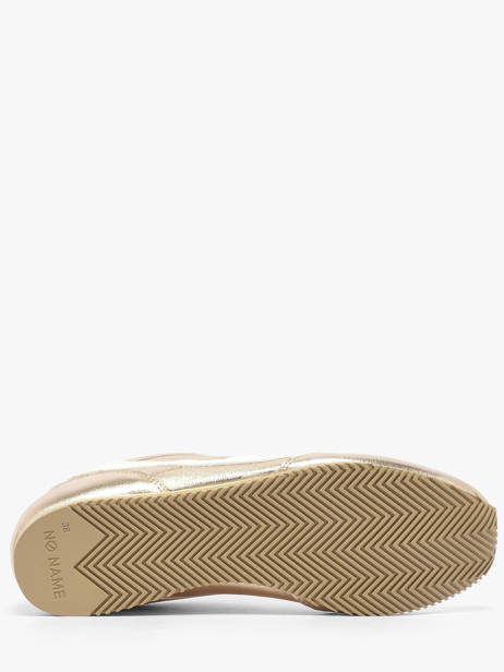 Sneakers In Leather No name Gold accessoires ERX304EY other view 4