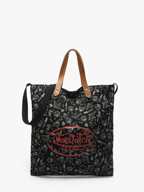 Oaks Tote Bag With Leather Handles Von dutch Black bags OAKS