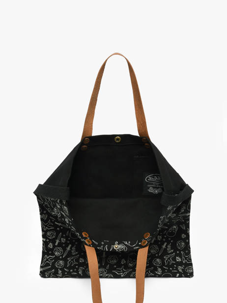 Oaks Tote Bag With Leather Handles Von dutch Black bags OAKS other view 3