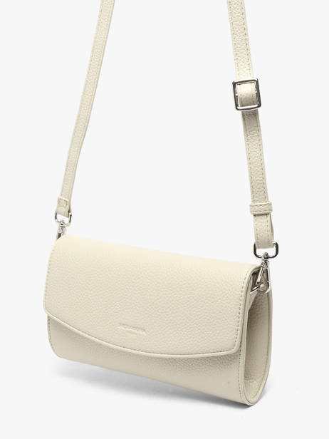 Leather Madrid Clutch With Shoulder Strap Hexagona Beige madrid 536554 other view 2