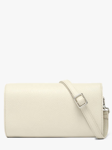 Leather Madrid Clutch With Shoulder Strap Hexagona Beige madrid 536554 other view 4