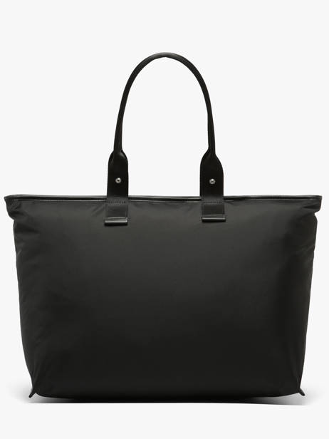 Large Tote Bag Mistral Rollable Nylon And Leather Lancel Black mistral A13996 other view 5