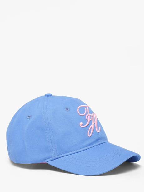 Cap Tommy hilfiger Blue th embroided AW18338 other view 1