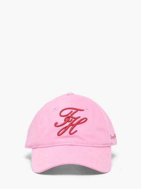 Cap Tommy hilfiger Pink th embroided AW18338