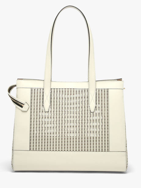 Leather Shoulder Bag Jour Ajouré Lancel White jour A14011 other view 5