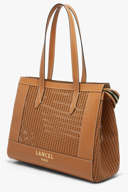 Leather Shoulder Bag Jour Ajouré Lancel Brown jour A14011 other view 2