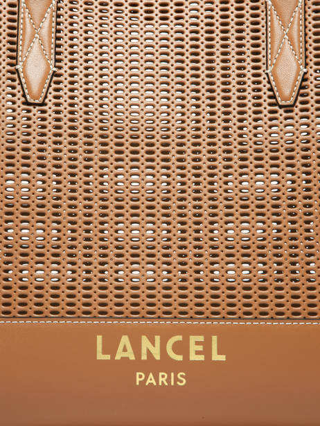Leather Shoulder Bag Jour Ajouré Lancel Brown jour A14011 other view 3