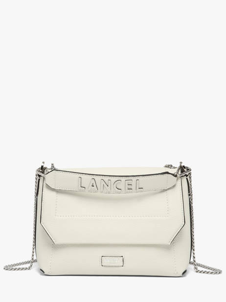 Shoulder Bag Ninon Leather Lancel White ninon A13782
