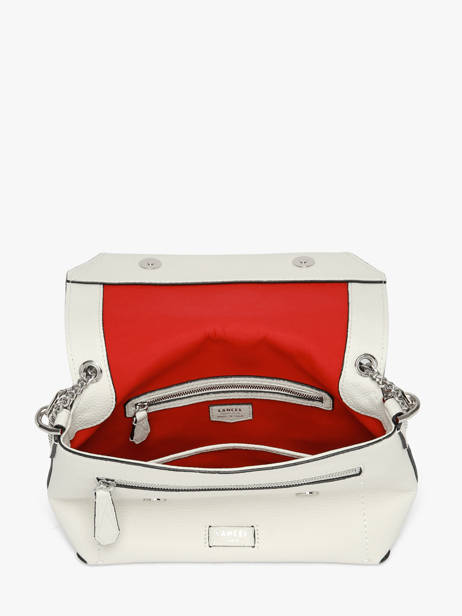 Shoulder Bag Ninon Leather Lancel White ninon A13782 other view 5