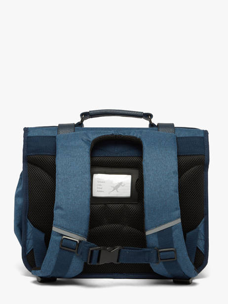 2-compartment Satchel Vintage Color Cameleon Blue vintage color CA146Q other view 3
