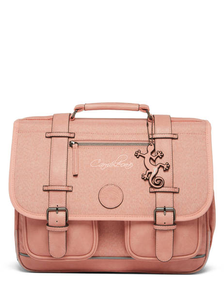 Satchel 2 Compartments Vintage Color Cameleon Pink vintage color CA38 other view 5