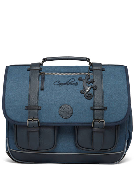 Satchel 3 Compartments Vintage Color Cameleon Blue vintage color VIC-CA41 other view 5
