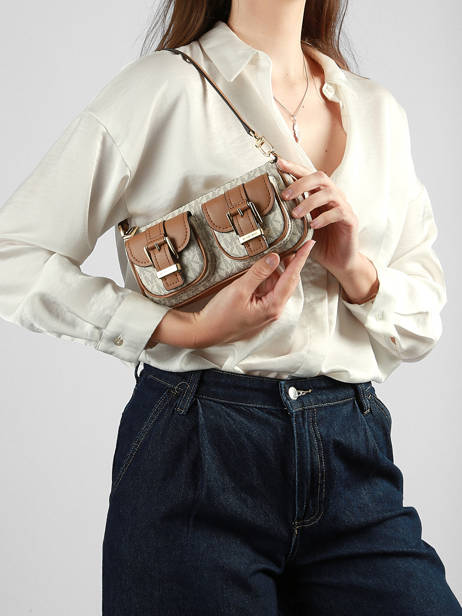 Mini Zoey Baguette Bag Michael kors Gray zoey S5GZCU1B other view 1