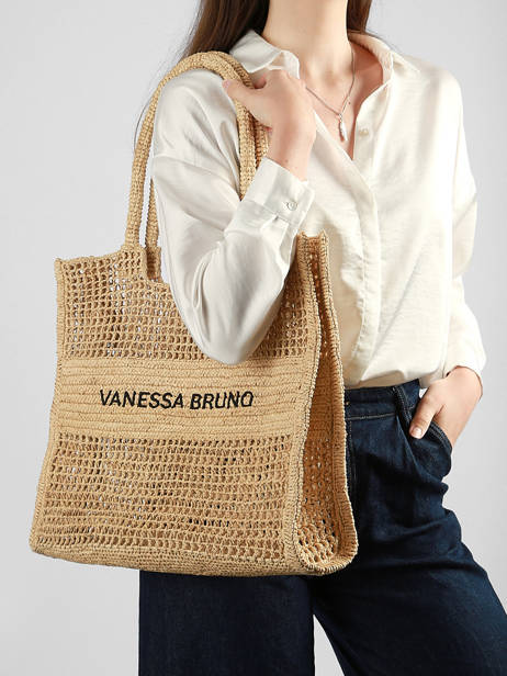 Shoulder Bag Cabas Raphia Raphia Vanessa bruno Beige cabas raphia 60V40892 other view 1