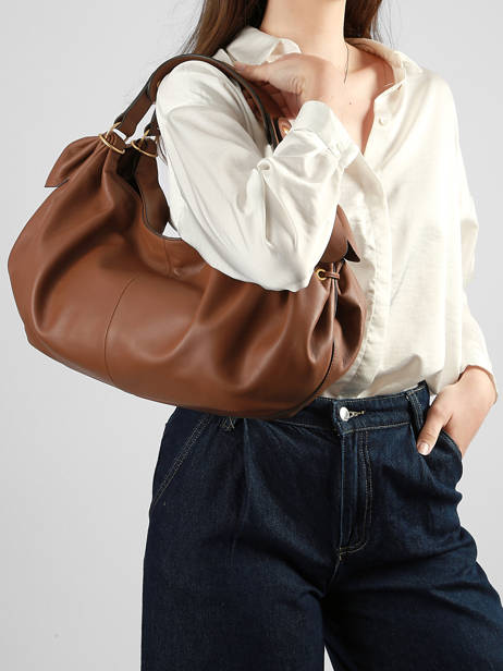 Shoulder Bag Studio Leather Gerard darel Brown studio Y457 other view 1