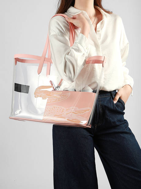 Shoulder Bag Anna Lacoste Pink anna NF5326AS other view 1