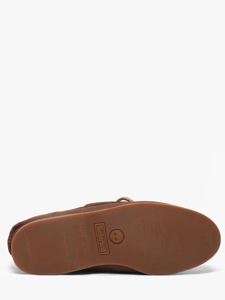 Boat Shoes In Leather Timberland Brown men 4187EIV1 other view 4