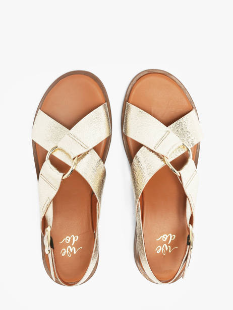 Sandals In Leather We do Silver accessoires 45126A61 other view 3