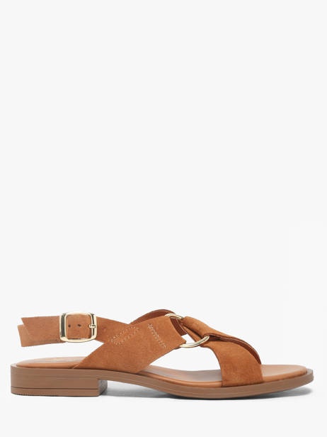 Sandals In Leather We do Orange accessoires 45126A58