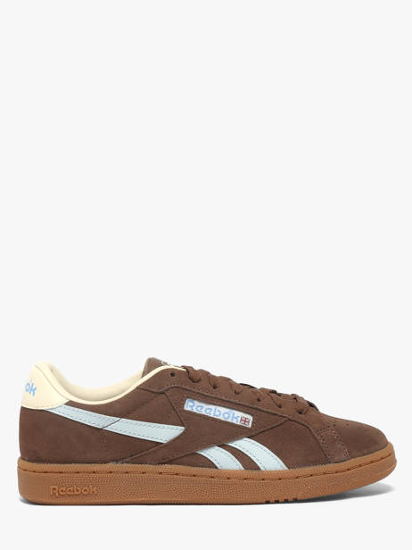 Sneakers In Leather Reebok Brown accessoires 244642