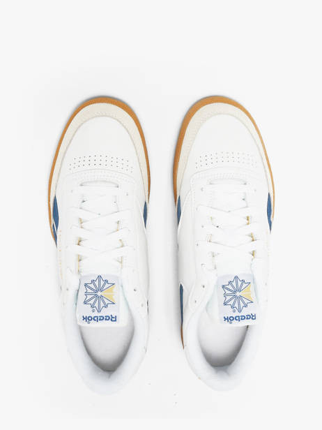 Sneakers In Leather Reebok White men 244950 other view 3