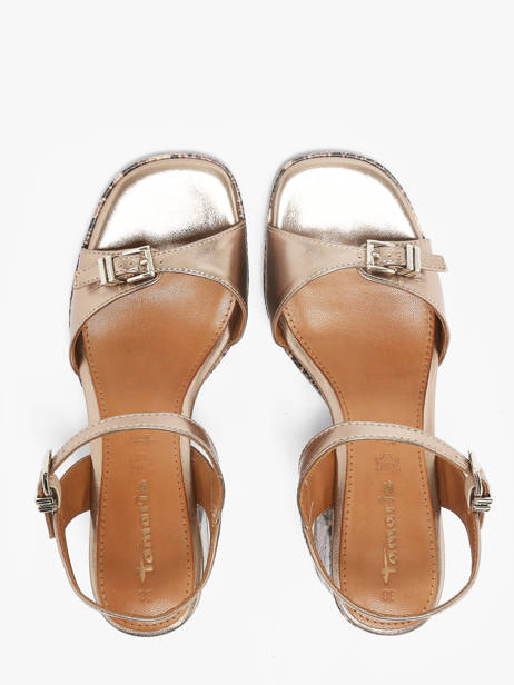 Heeled Sandals Tamaris Gold accessoires 46 other view 3