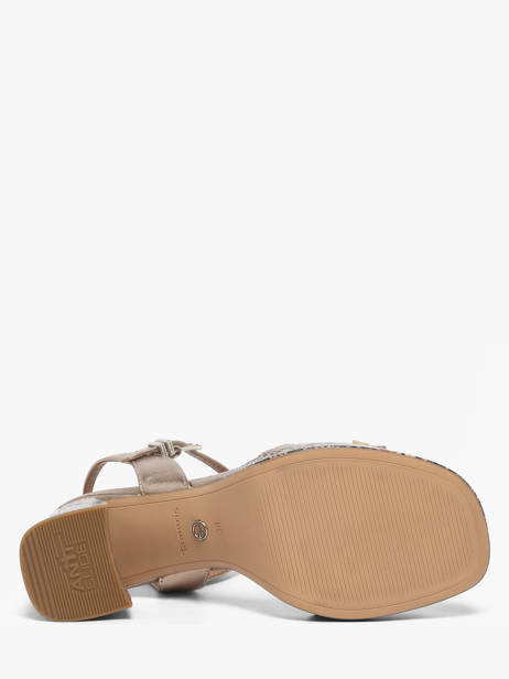 Heeled Sandals Tamaris Gold accessoires 46 other view 4