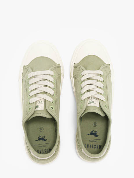Sneakers Mustang Green accessoires M0232003 other view 3
