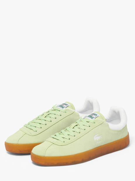 Sneakers In Leather Lacoste Green accessoires 1SFA0080 other view 1