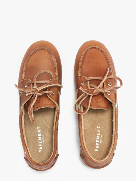 Boat Shoes In Leather Pavement Brown accessoires 24128067 other view 3