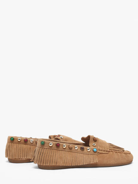 Moccasins In Leather Inuovo Brown accessoires 29015CTN other view 2
