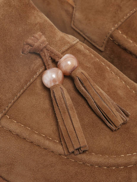 Moccasins In Leather Inuovo Brown accessoires CT003KCN other view 2