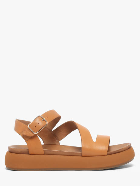 Sandals In Leather Inuovo Orange accessoires 96001CCN